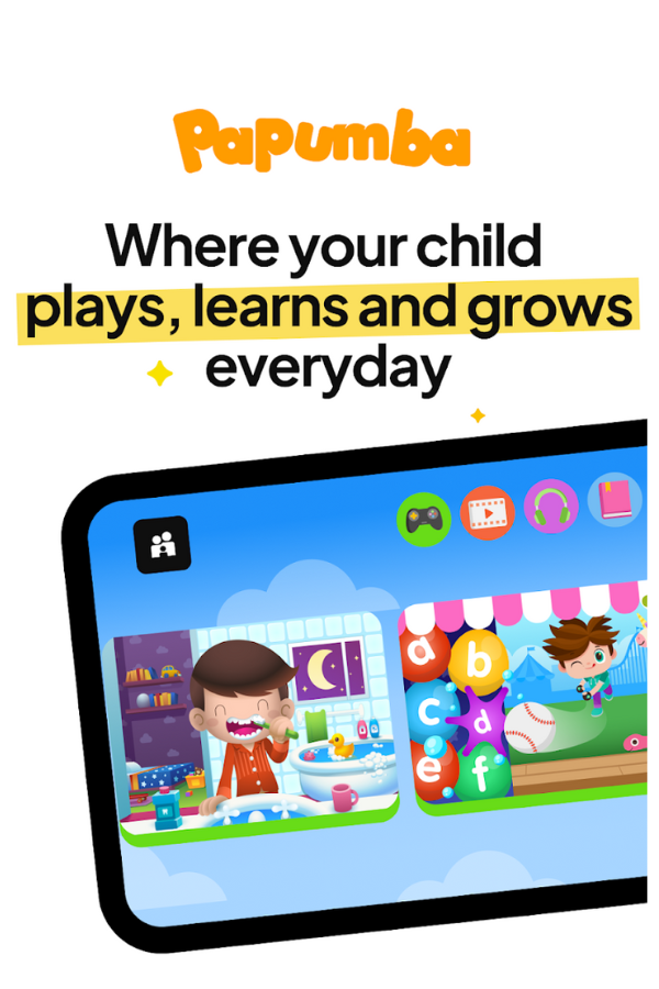 Papumba: Fun and Educational ABC Games for Toddlers and Preschoolers in  India
